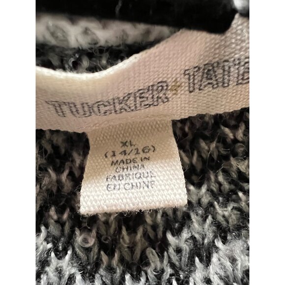 Tucker & Tate Grey & Black Aztec Design Cardigan - Size XL - Picture 10 of 10